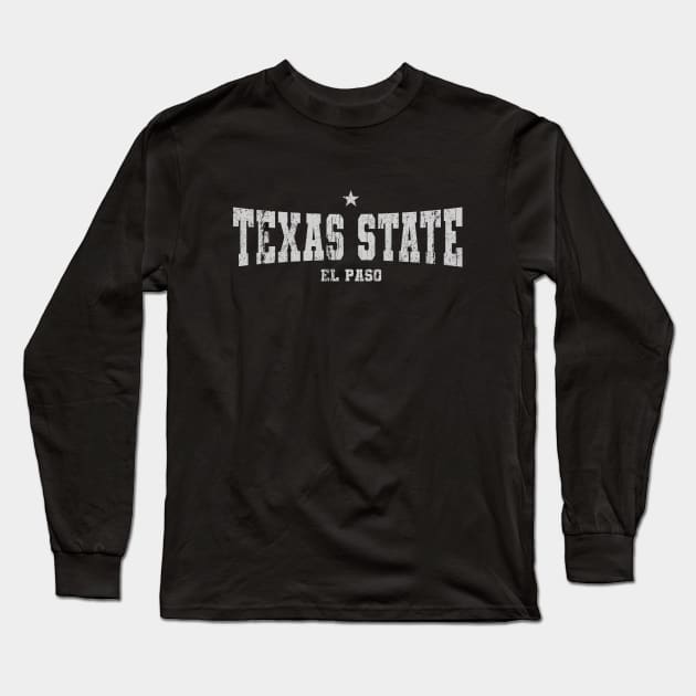 Texas State El Paso Long Sleeve T-Shirt by AR DESIGN